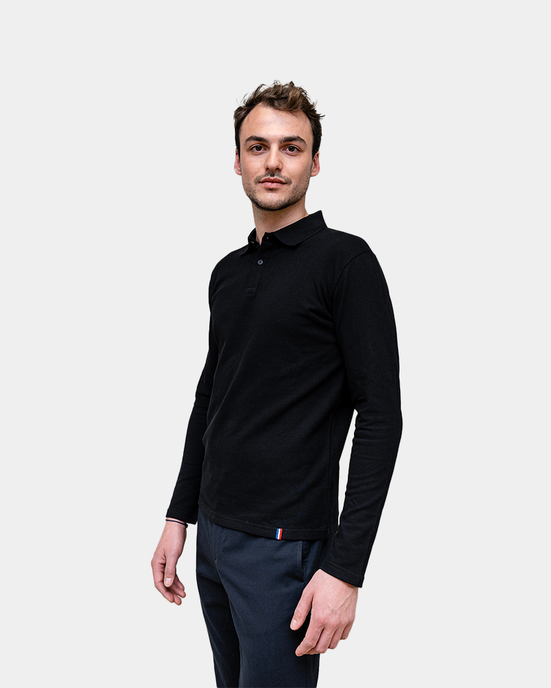 Men's Long Sleeve Polo to Personalize