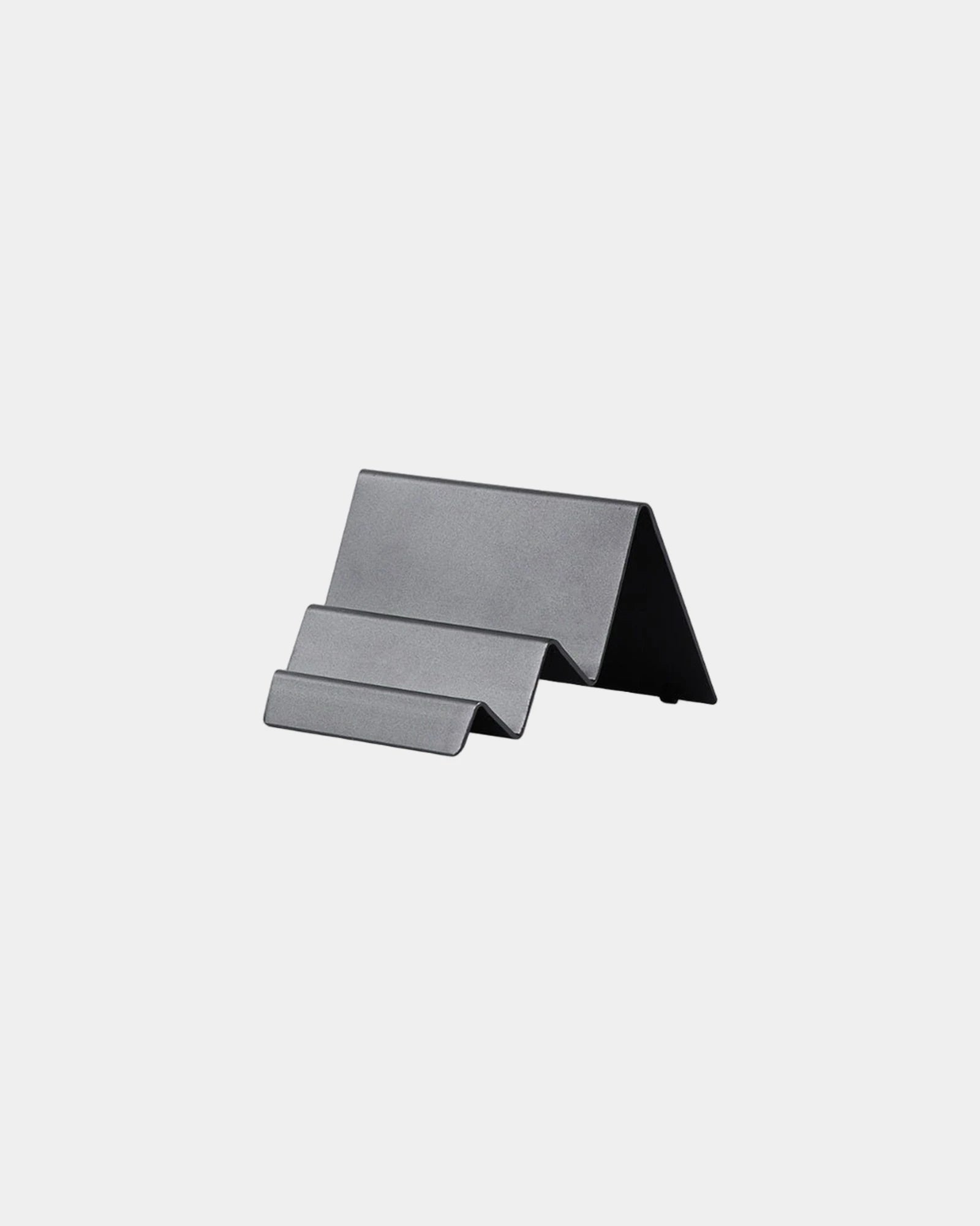 Custom aluminum business card stand Lexon City Card Stand - Gun Metal