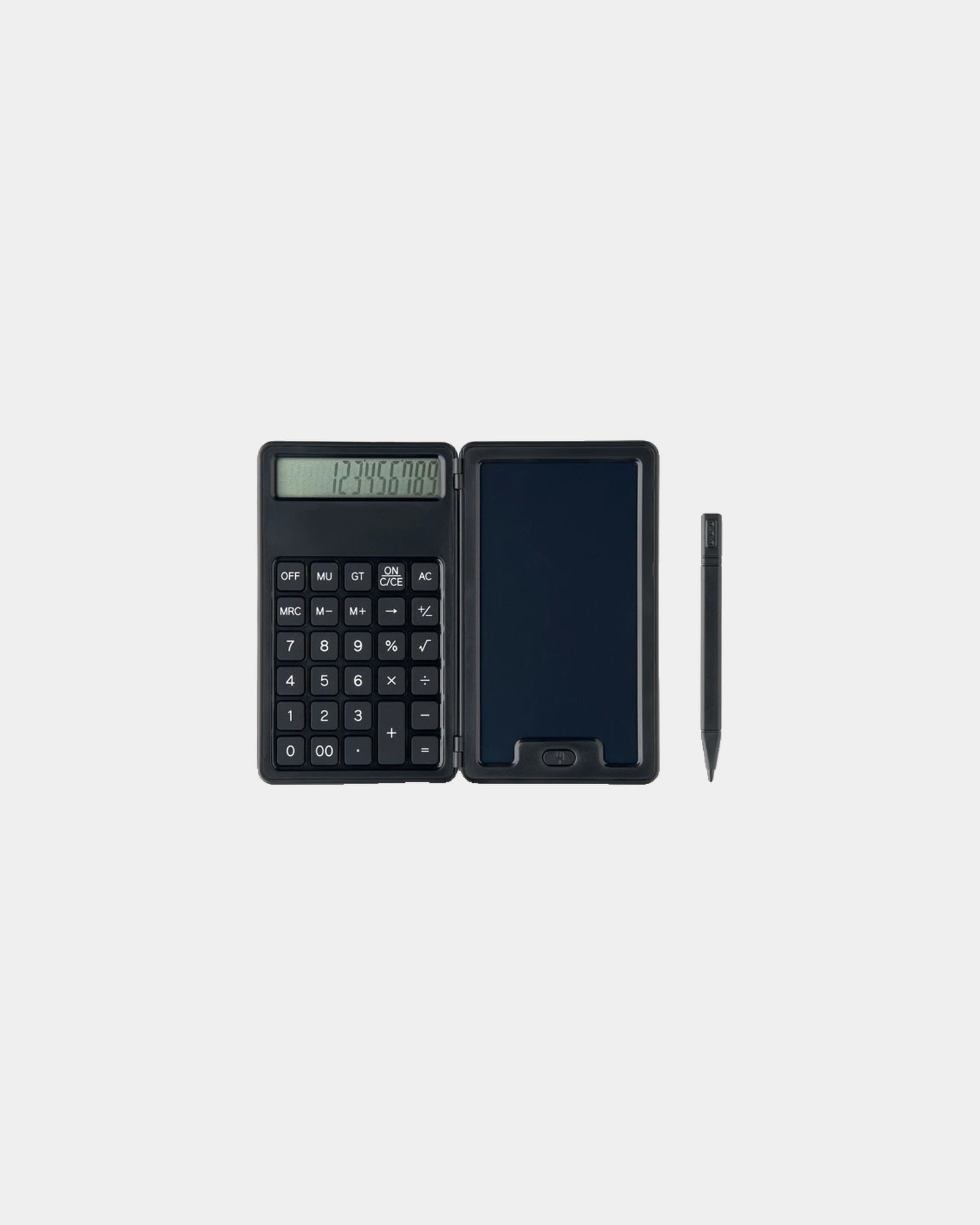 Promotional LCD writing tablet calculator - Black