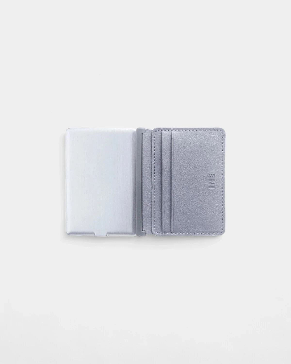 Customizable anti-RFID recycled leather card holder