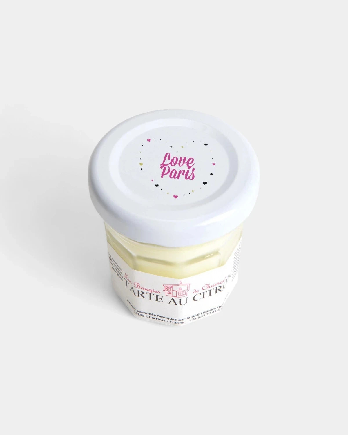 Customizable mini scented candle made in France