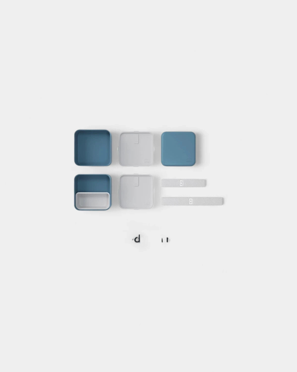 Customizable square lunchbox made in France