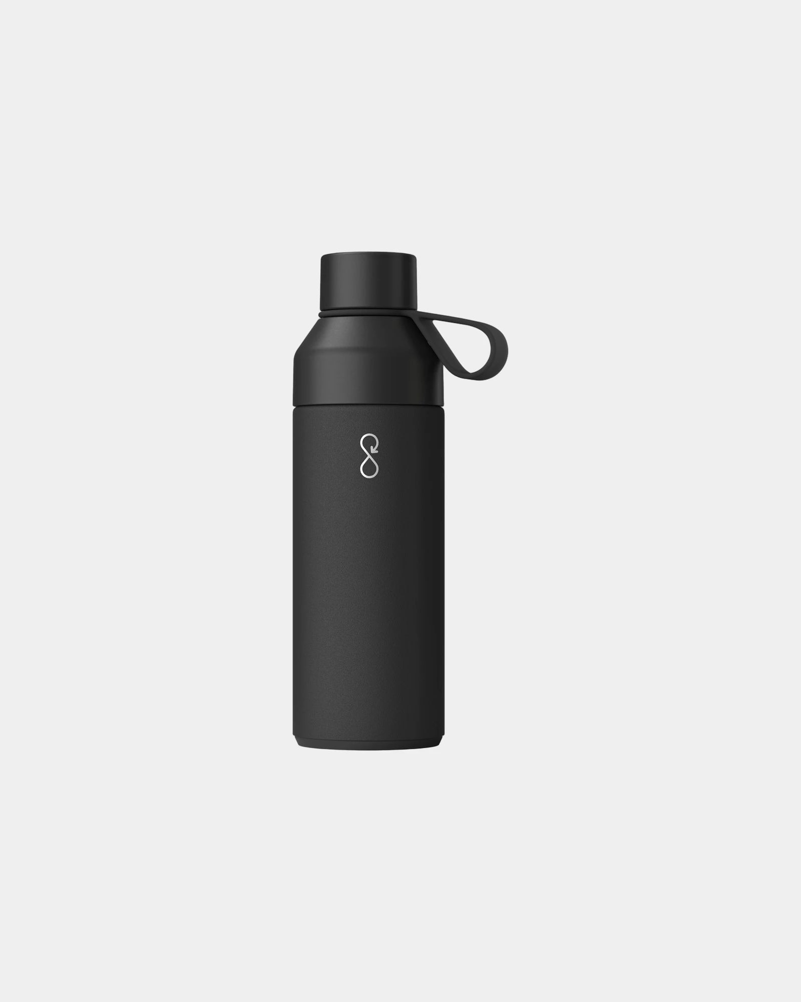 Custom insulated stainless steel Ocean Bottle 500ml - Obsidian Black