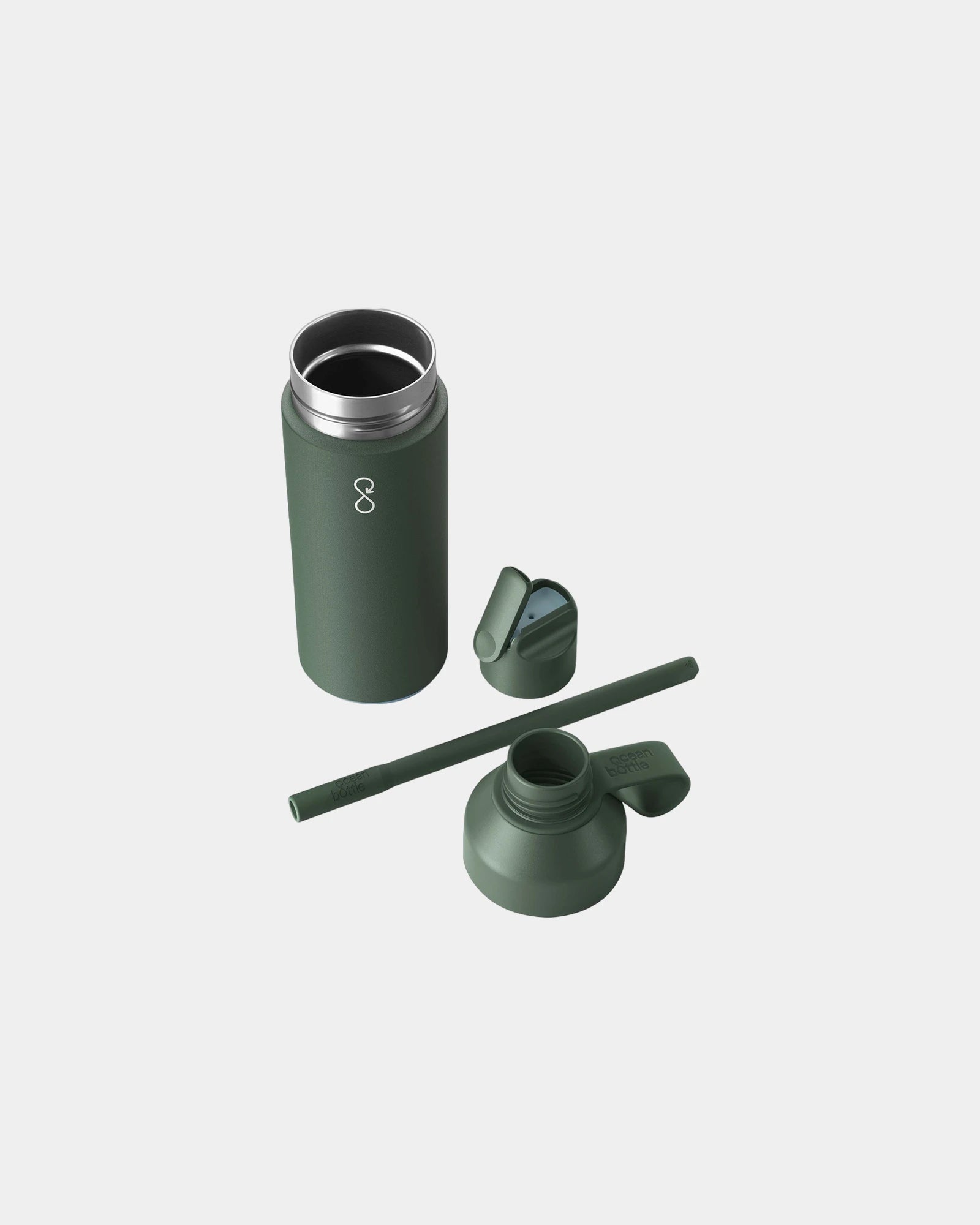 Custom insulated recycled stainless steel Ocean Bottle - 7