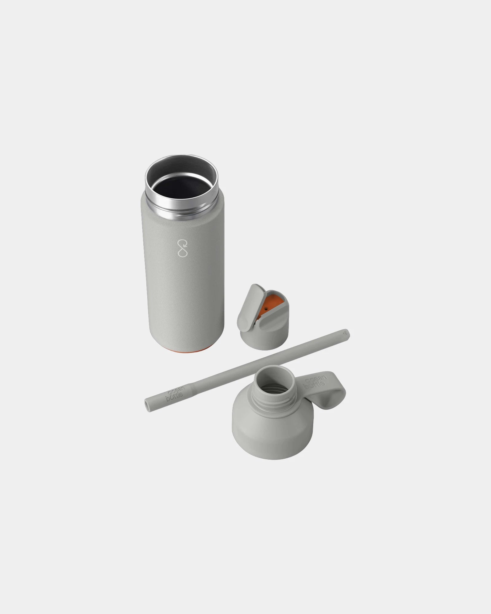 Custom insulated recycled stainless steel Ocean Bottle - 9