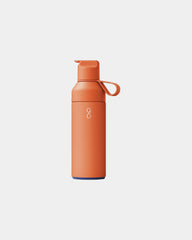 Custom insulated recycled stainless steel Ocean Bottle - Sun Orange