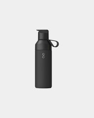 Custom insulated recycled stainless steel Ocean Bottle - Obsidian Black