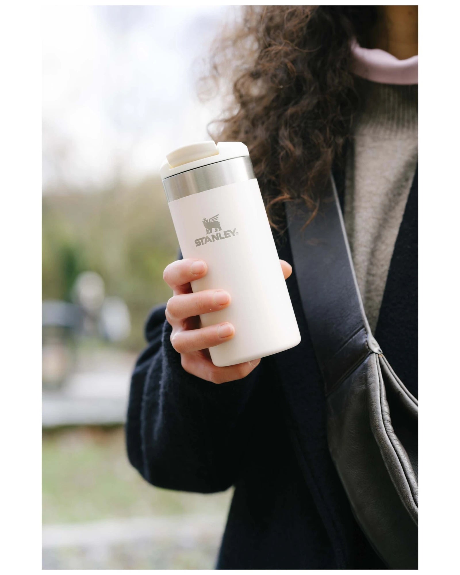 Custom insulated stainless steel travel mug 350ml - 3