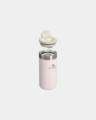 Custom insulated stainless steel travel mug 350ml - Light Pink