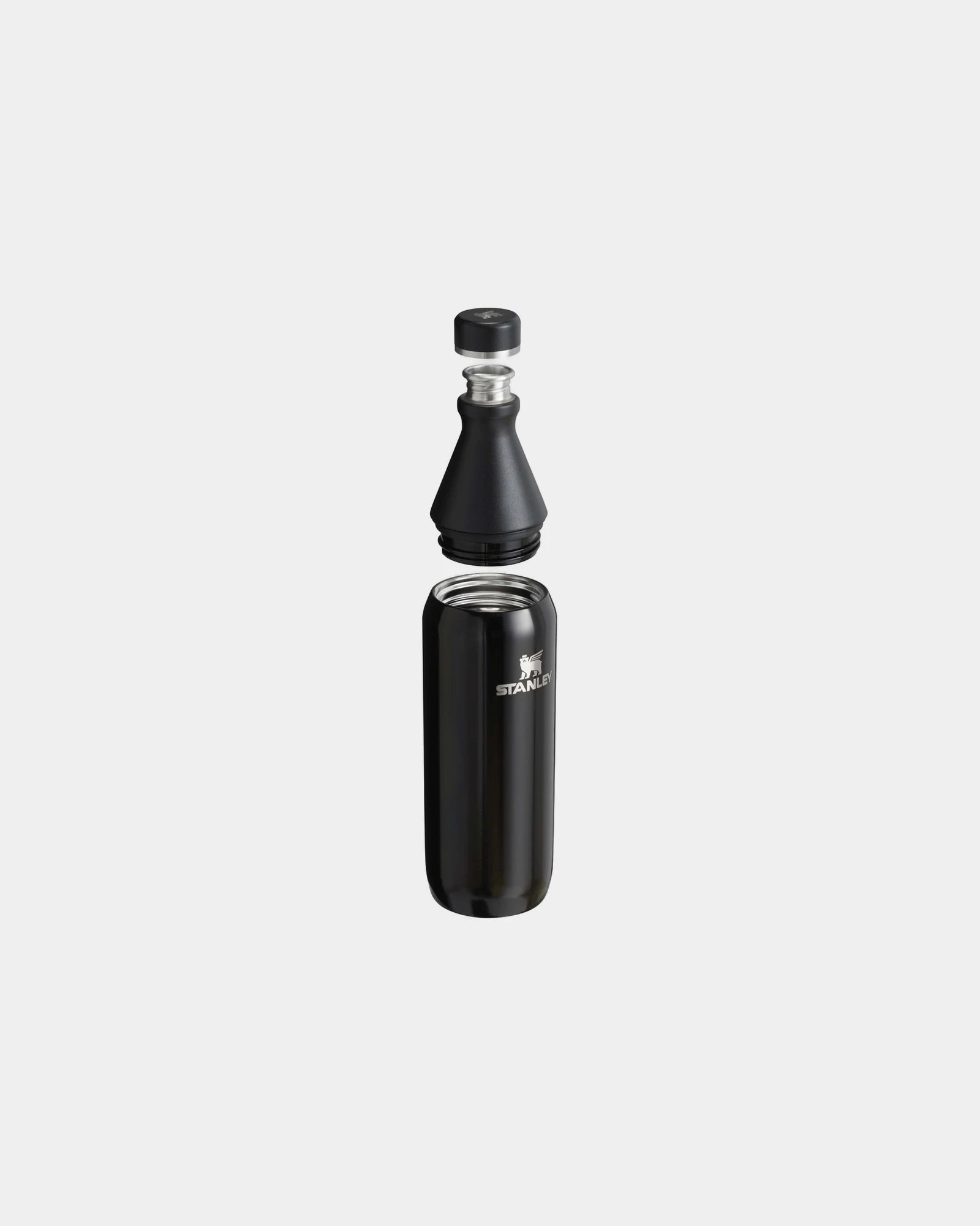 Custom recycled stainless steel water bottle 600ml - 5