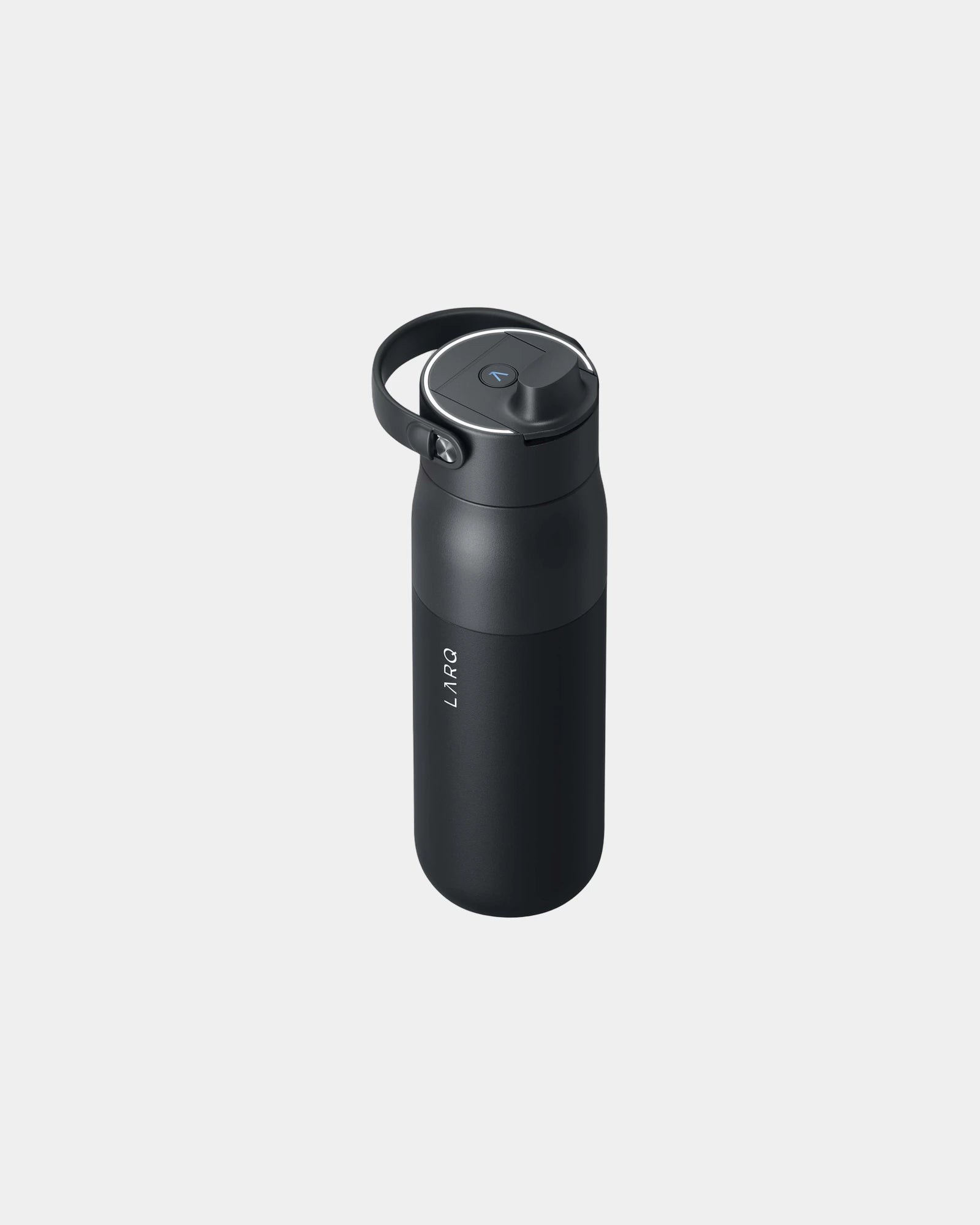 Custom eco-friendly stainless steel water bottle LARQ - Black