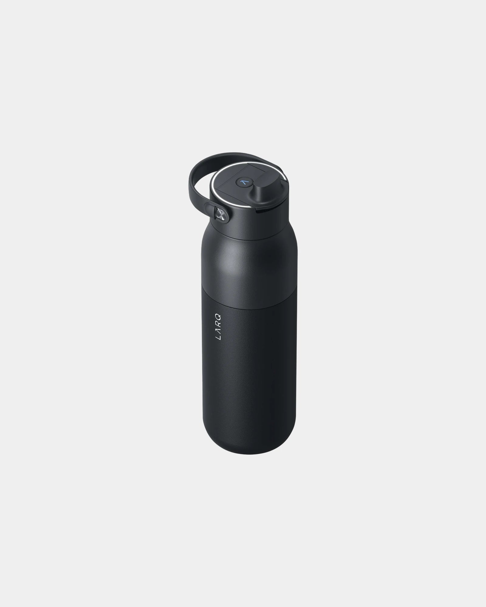 Custom eco-friendly stainless steel water bottle LARQ - Black