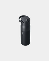 Custom insulated stainless steel water bottle LARQ Swig Top - Black