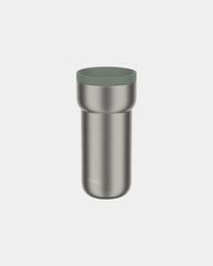 Custom insulated stainless steel mug 375ml - Green