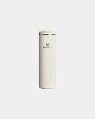 Promotional recycled stainless steel travel mug 470ml - Cream