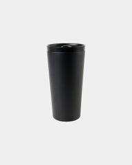 Promotional insulated recycled steel mug 500ml - Black
