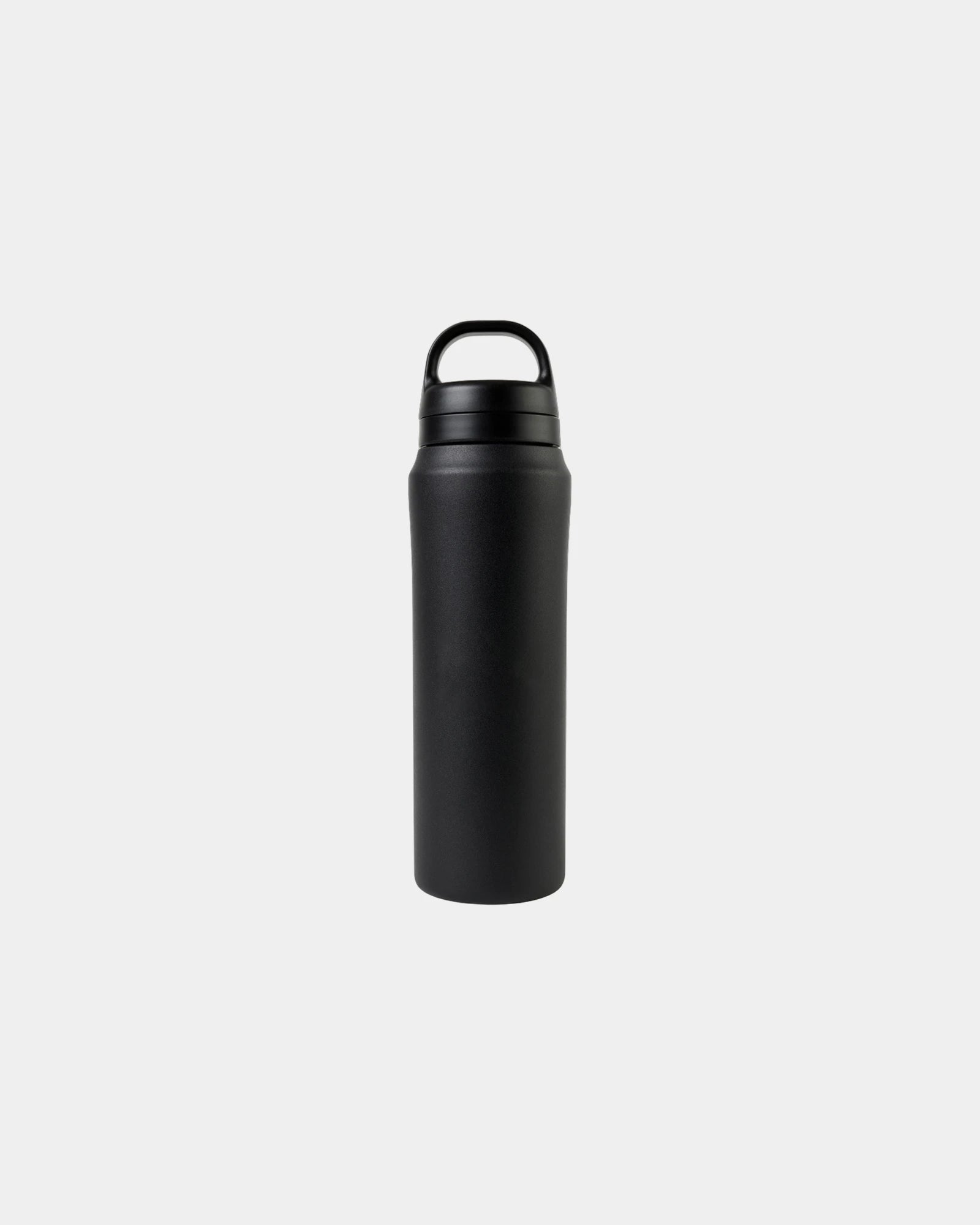 Custom recycled stainless steel water bottle 470ml - Black