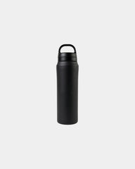 Custom recycled stainless steel water bottle 470ml - Black