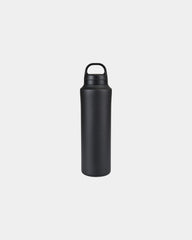 Promotional recycled stainless steel 740ml water bottle - Black