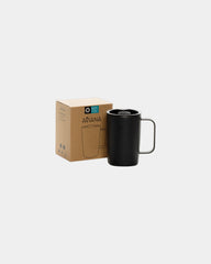 Custom insulated recycled steel mug 450ml Aviana Rowan - 4