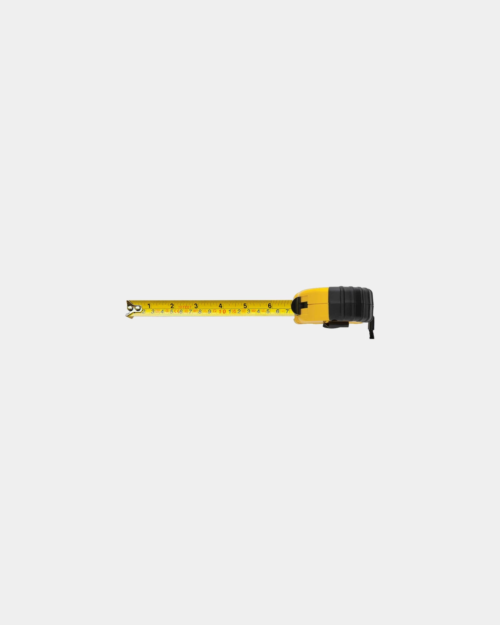 Promotional recycled plastic measuring tape 3m - 3