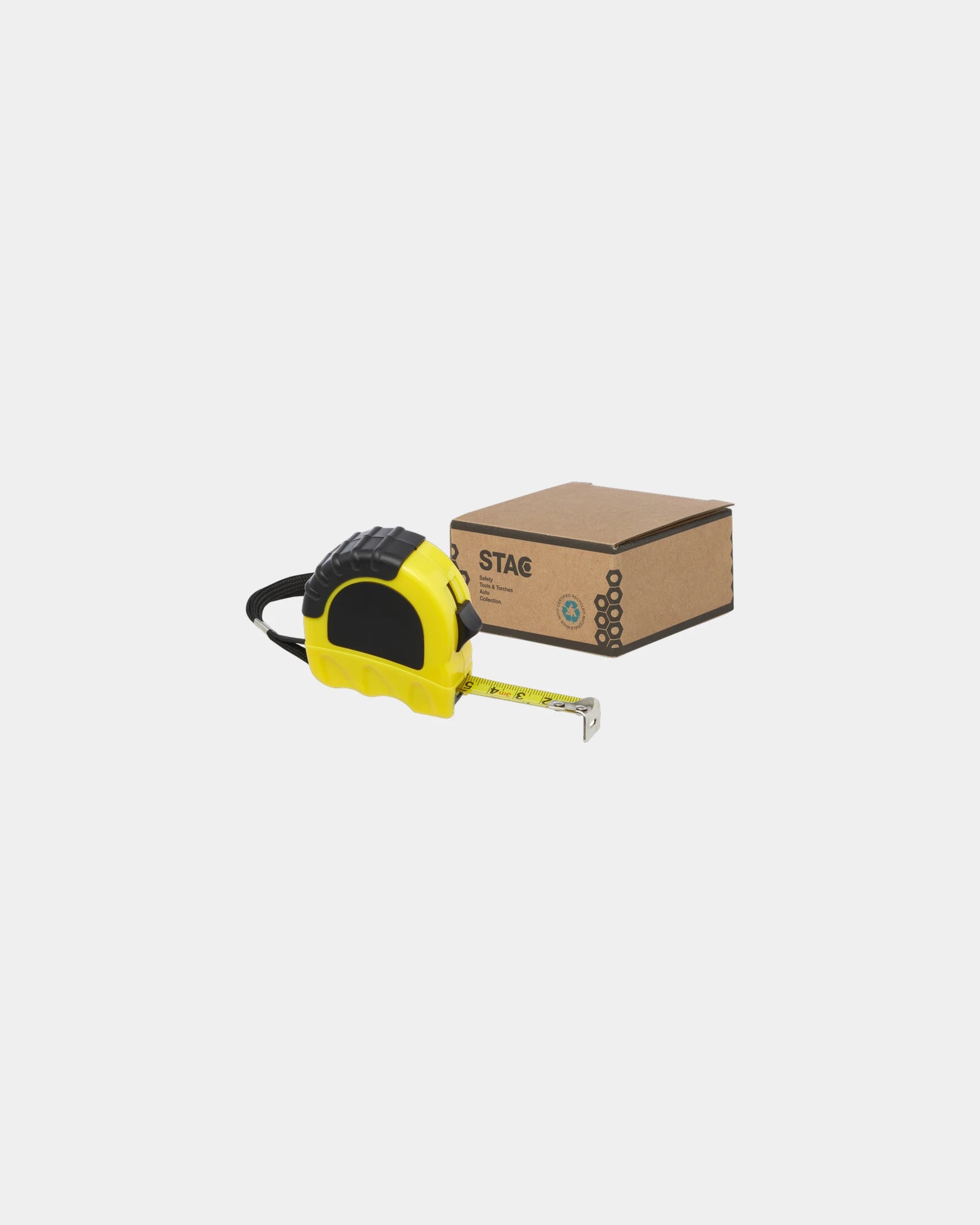 Promotional recycled plastic measuring tape 3m - 2