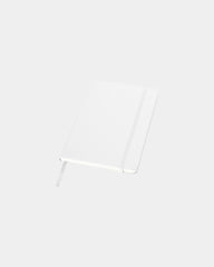 Custom A5 Classic hardcover notebook - White