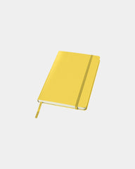 Custom A5 Classic hardcover notebook - Yellow
