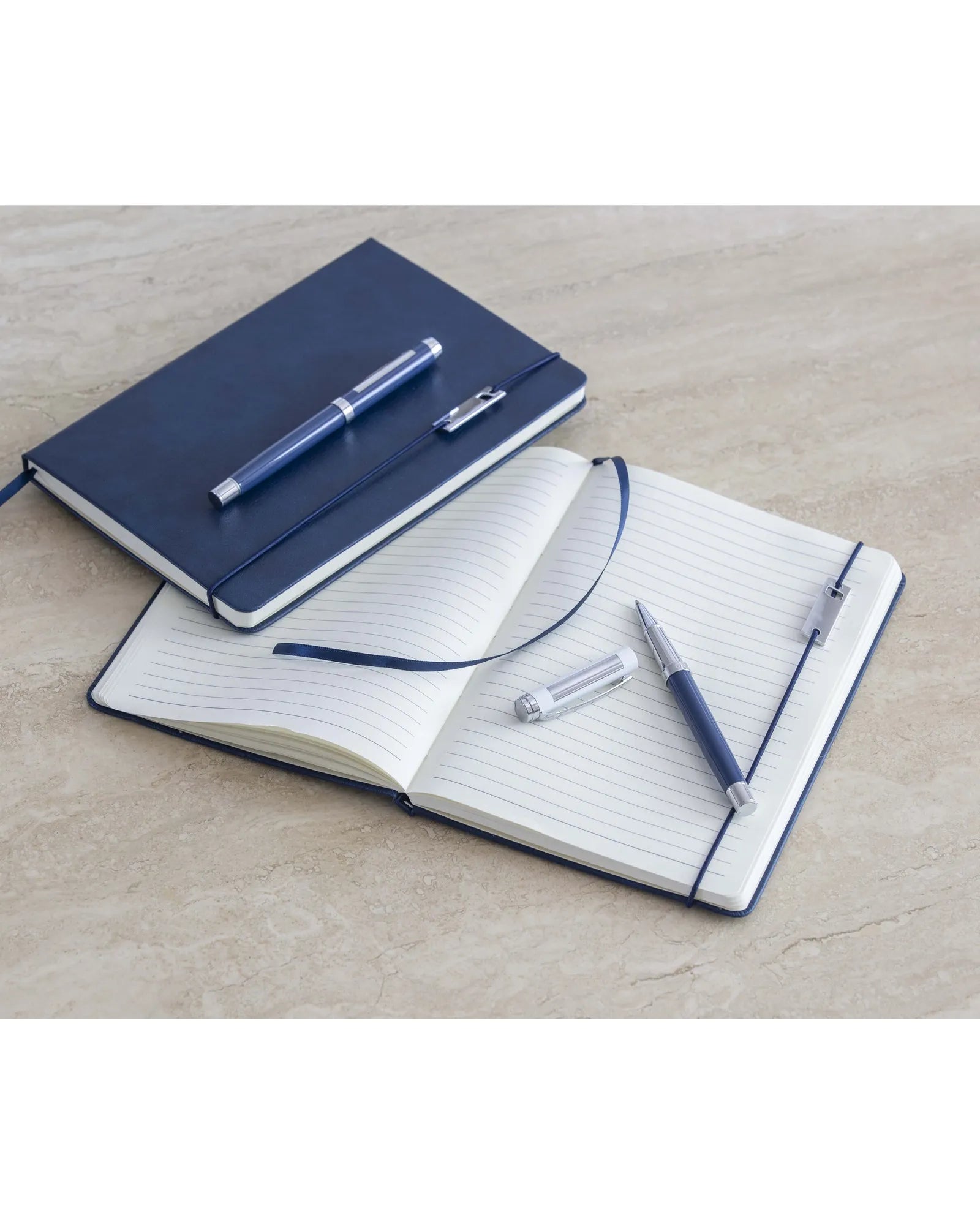 Custom eco-friendly A5 notebook and roller pen set - 8