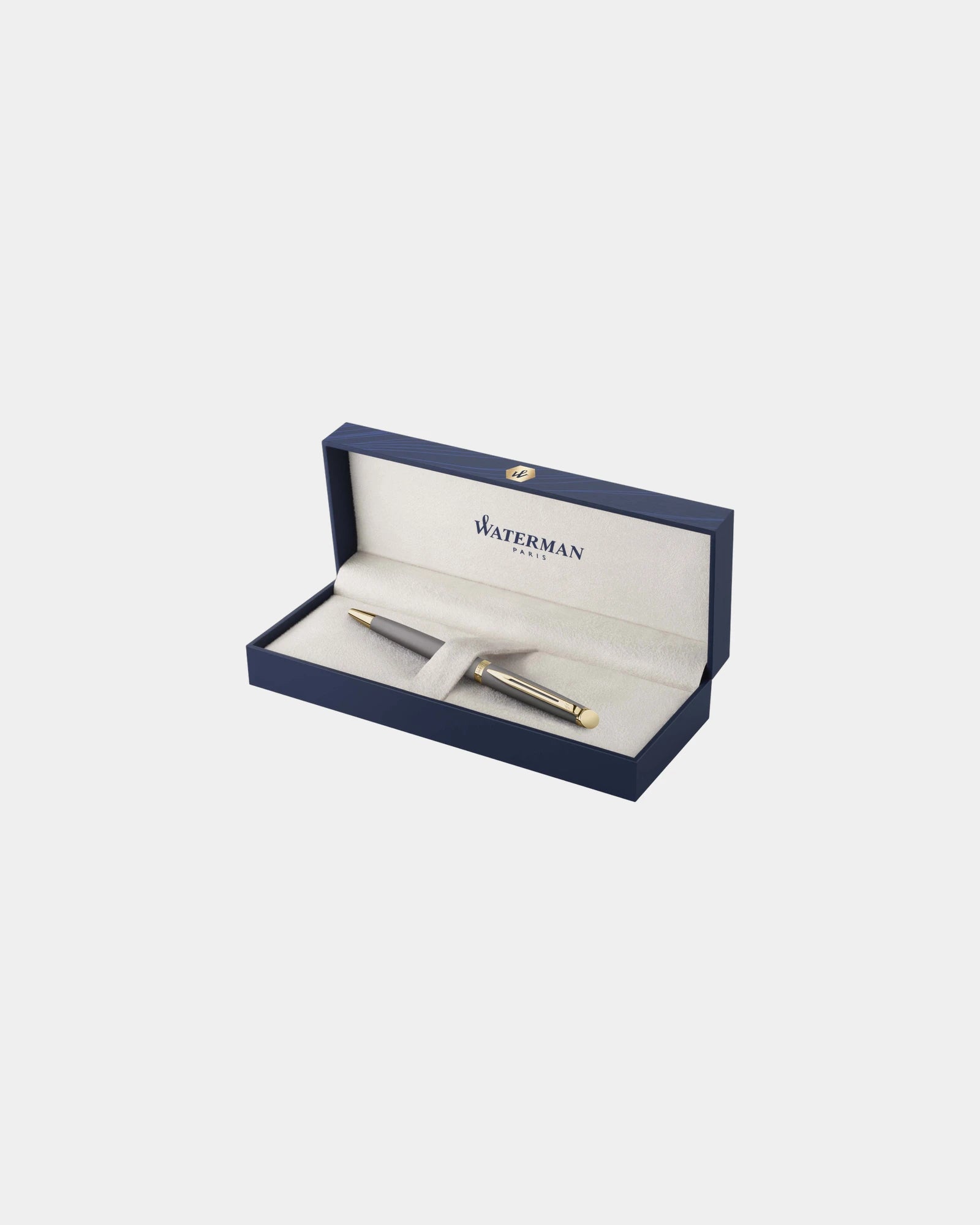 Custom eco-friendly Waterman Hemisphere ballpoint pen - Grey
