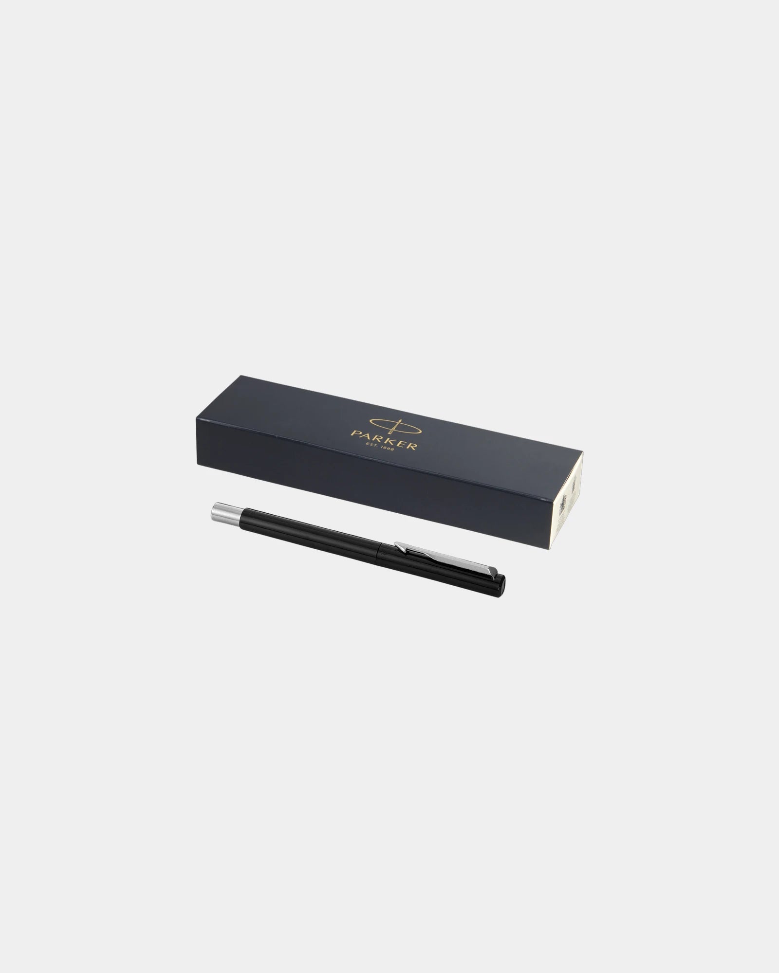 Custom eco-friendly roller pen Parker Vector - Black