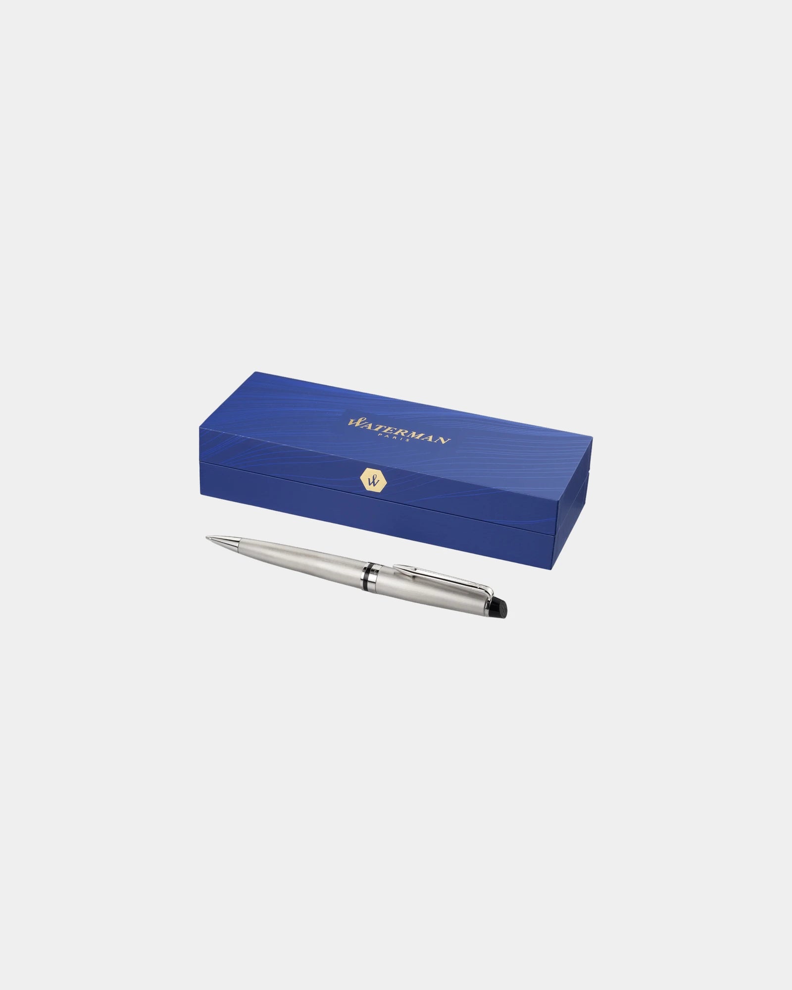 Custom eco-friendly metal ballpoint pen Waterman Expert - Steel