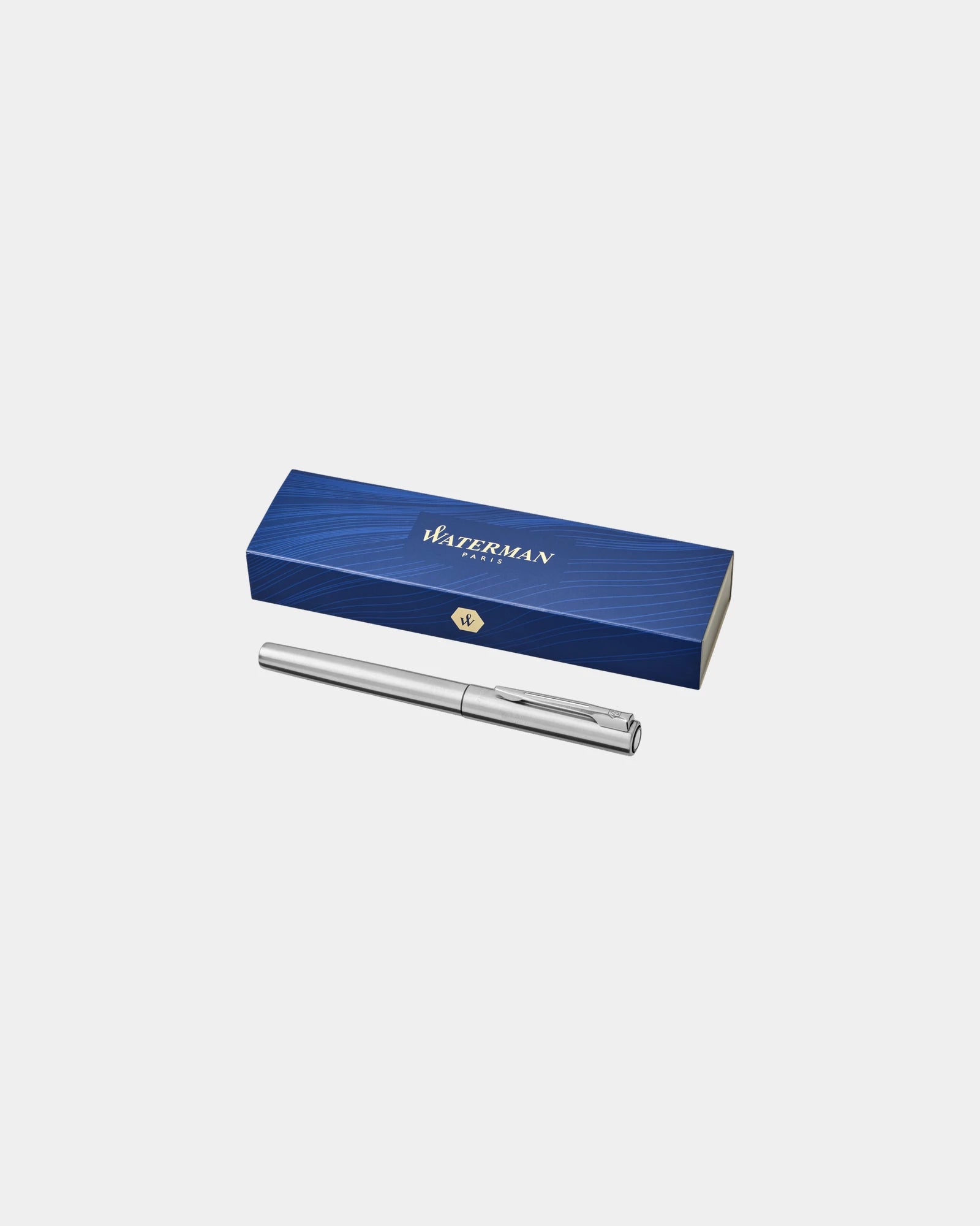 Custom eco-friendly roller pen Waterman Graduate - Chrome