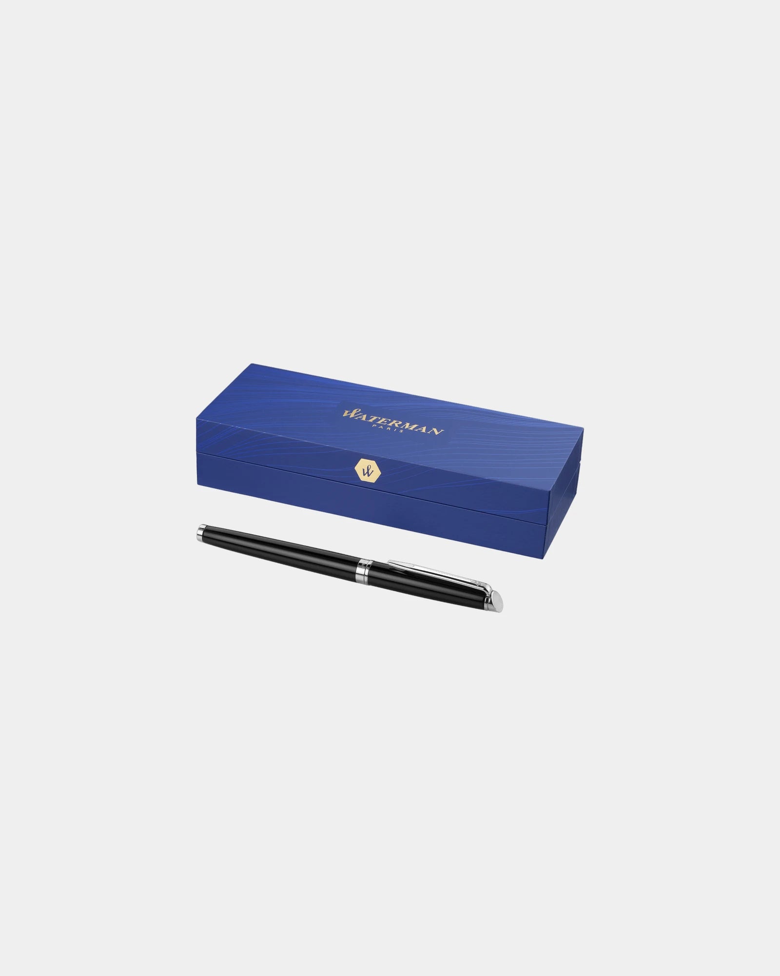 Custom eco-friendly roller pen Waterman Hemisphere - Black
