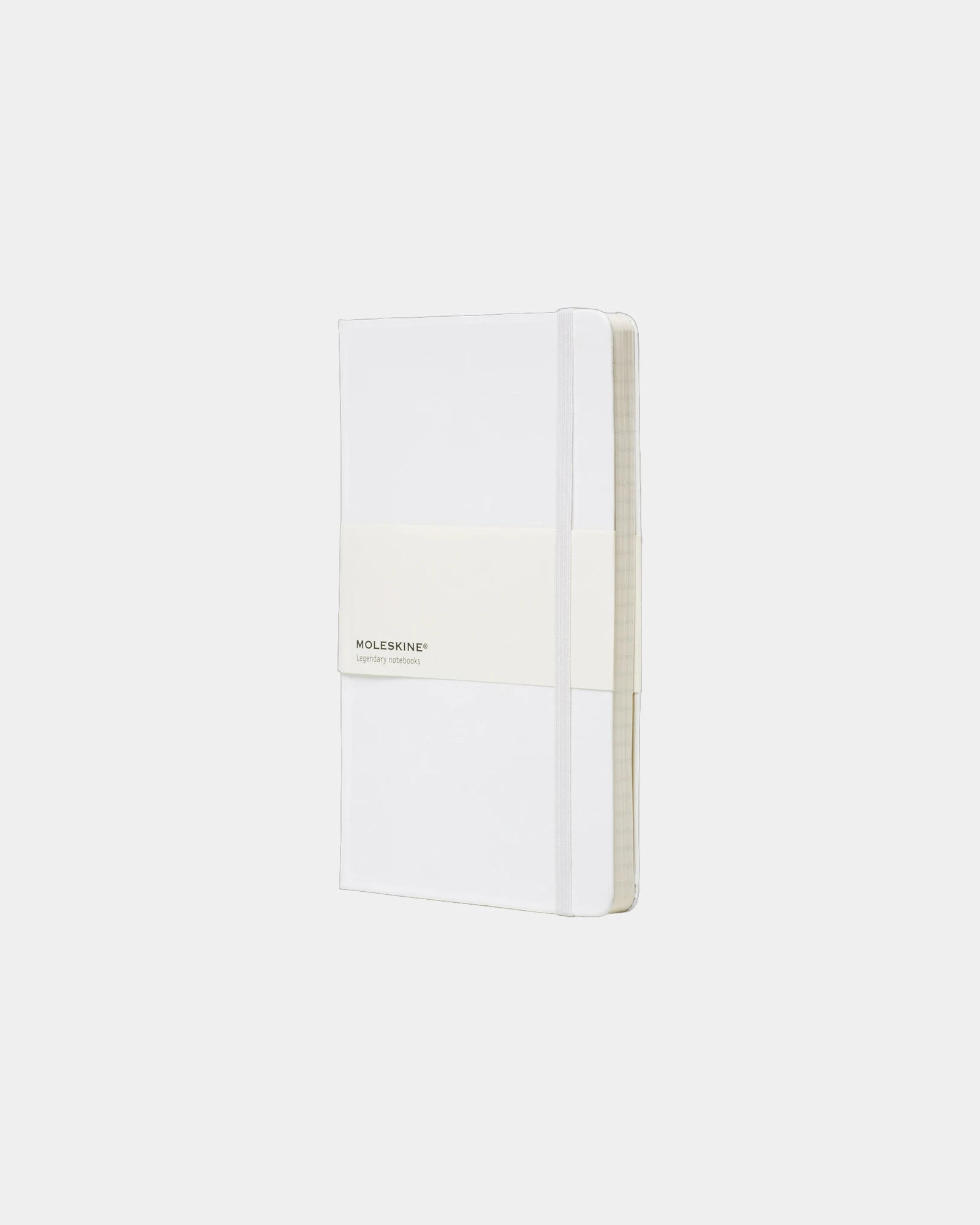 Custom eco-friendly Moleskine Classic L notebook - White