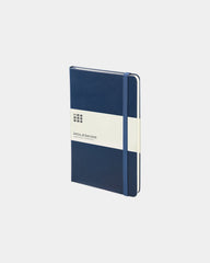 Custom eco-friendly Moleskine Classic L notebook - Sapphire Blue