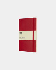 Custom eco-friendly Moleskine Classic L notebook - Scarlet