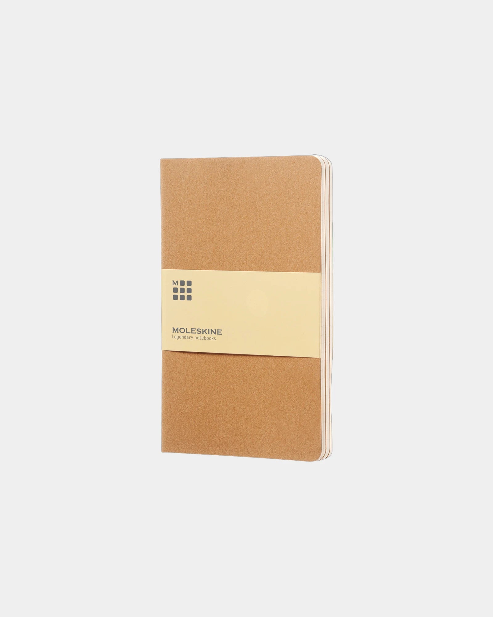 Custom eco-friendly lined notebook Moleskine Journal L - Kraft Brown