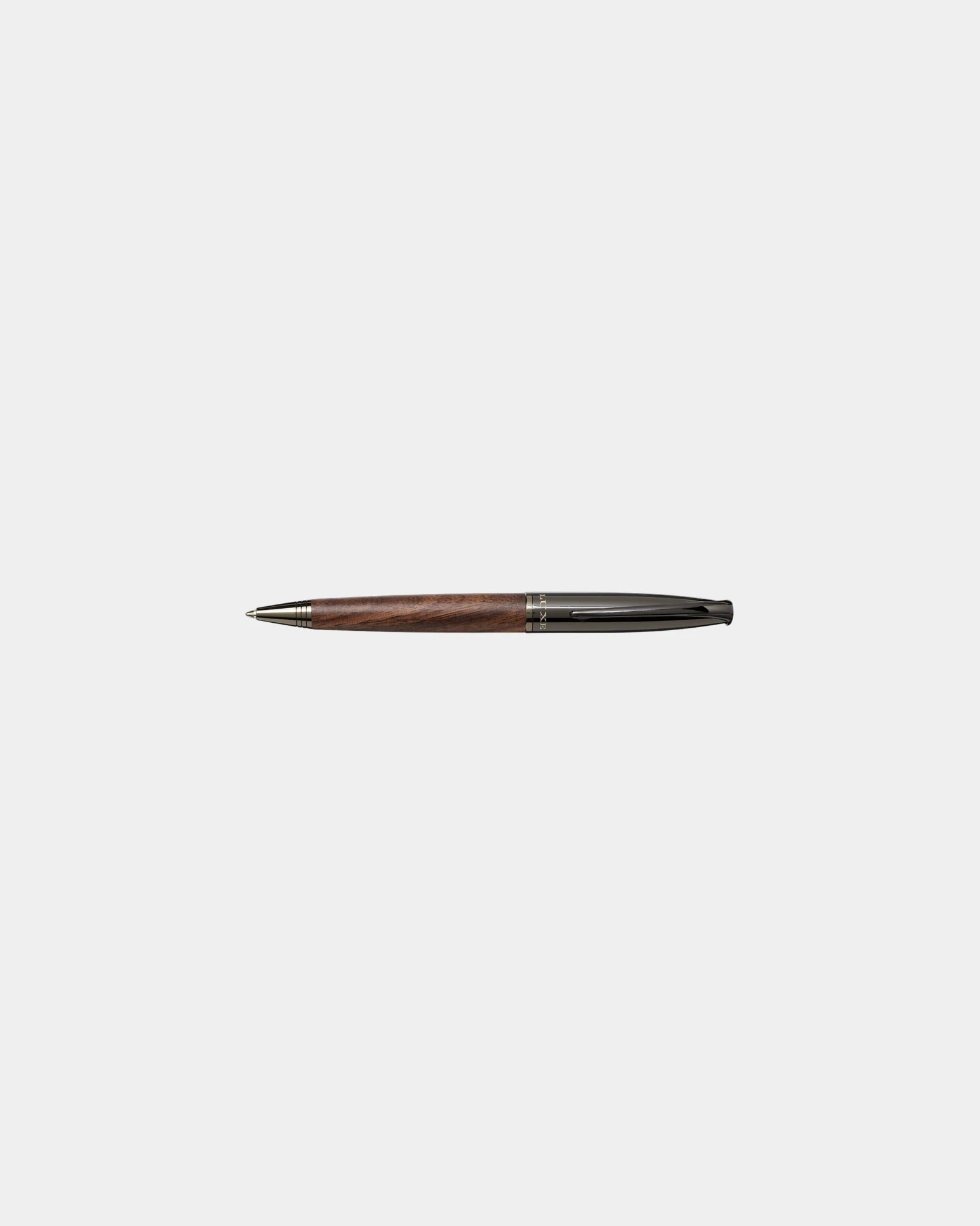 Promotional eco-friendly ballpoint pen with wood body - 1