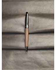 Promotional eco-friendly ballpoint pen with wood body - 3