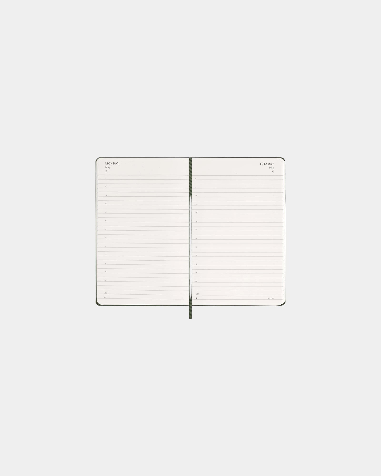 Custom eco-friendly Moleskine daily planner - 11