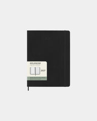 Custom eco-friendly Moleskine XL softcover planner - Black