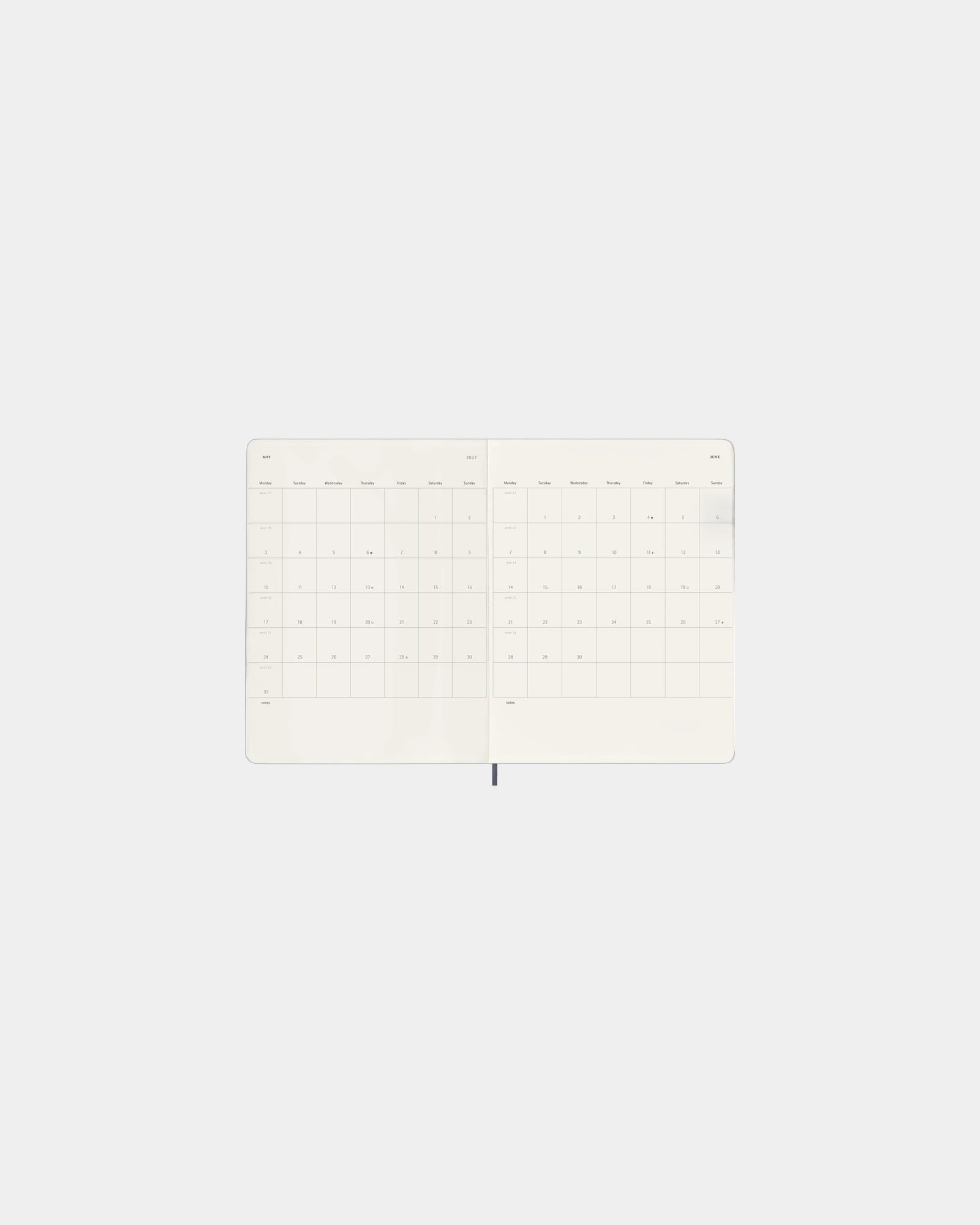 Custom eco-friendly Moleskine XL softcover planner - 4