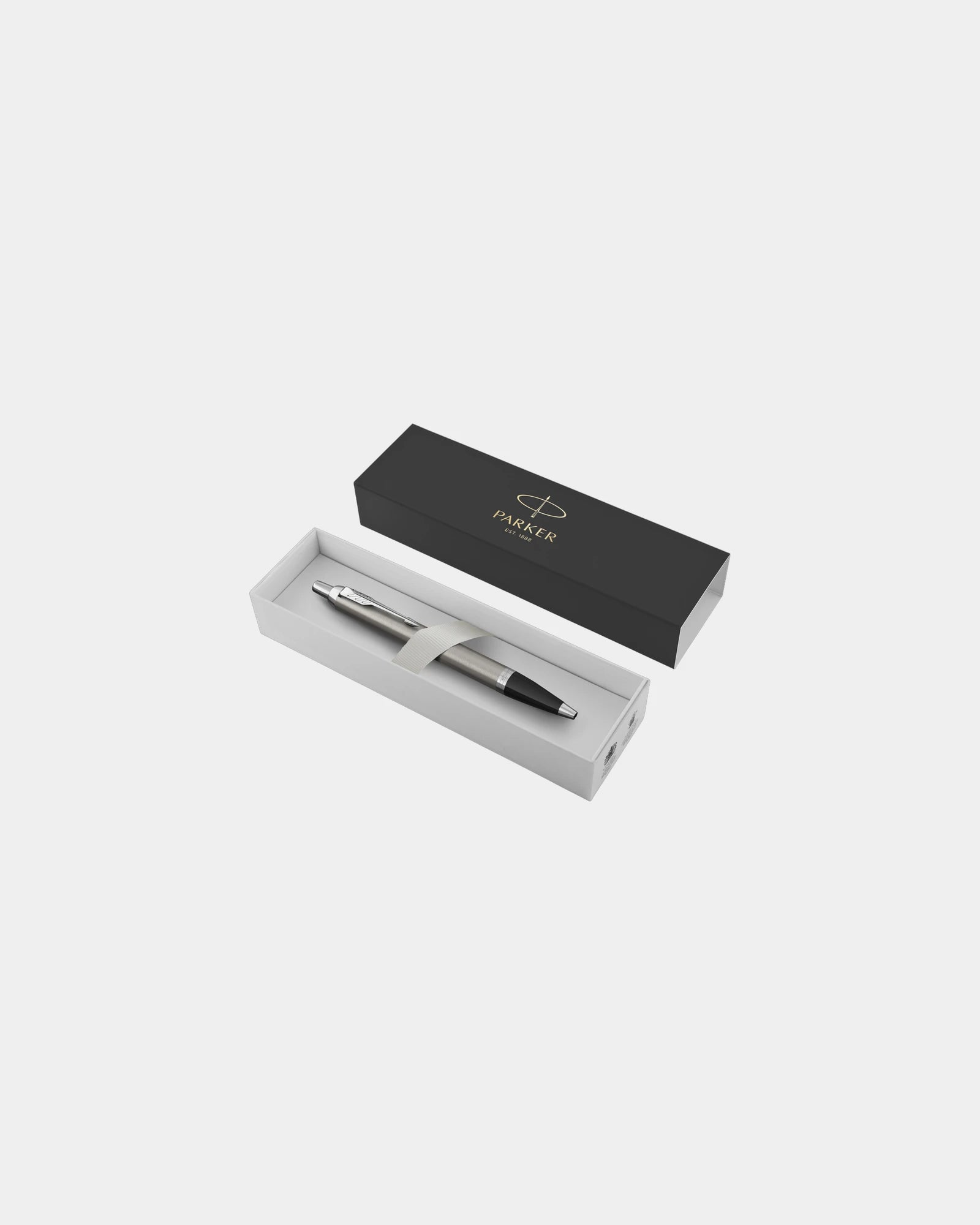 Custom eco-friendly Parker ballpoint pen - Silver
