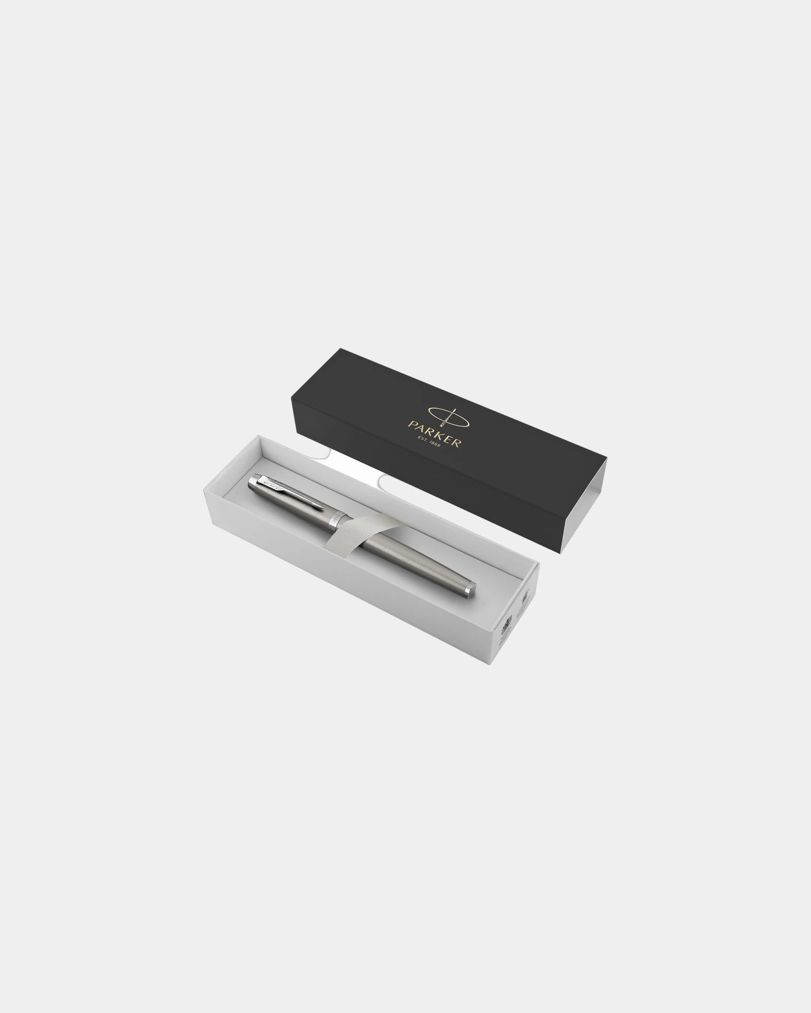 Custom eco-friendly roller pen Parker IM - Silver