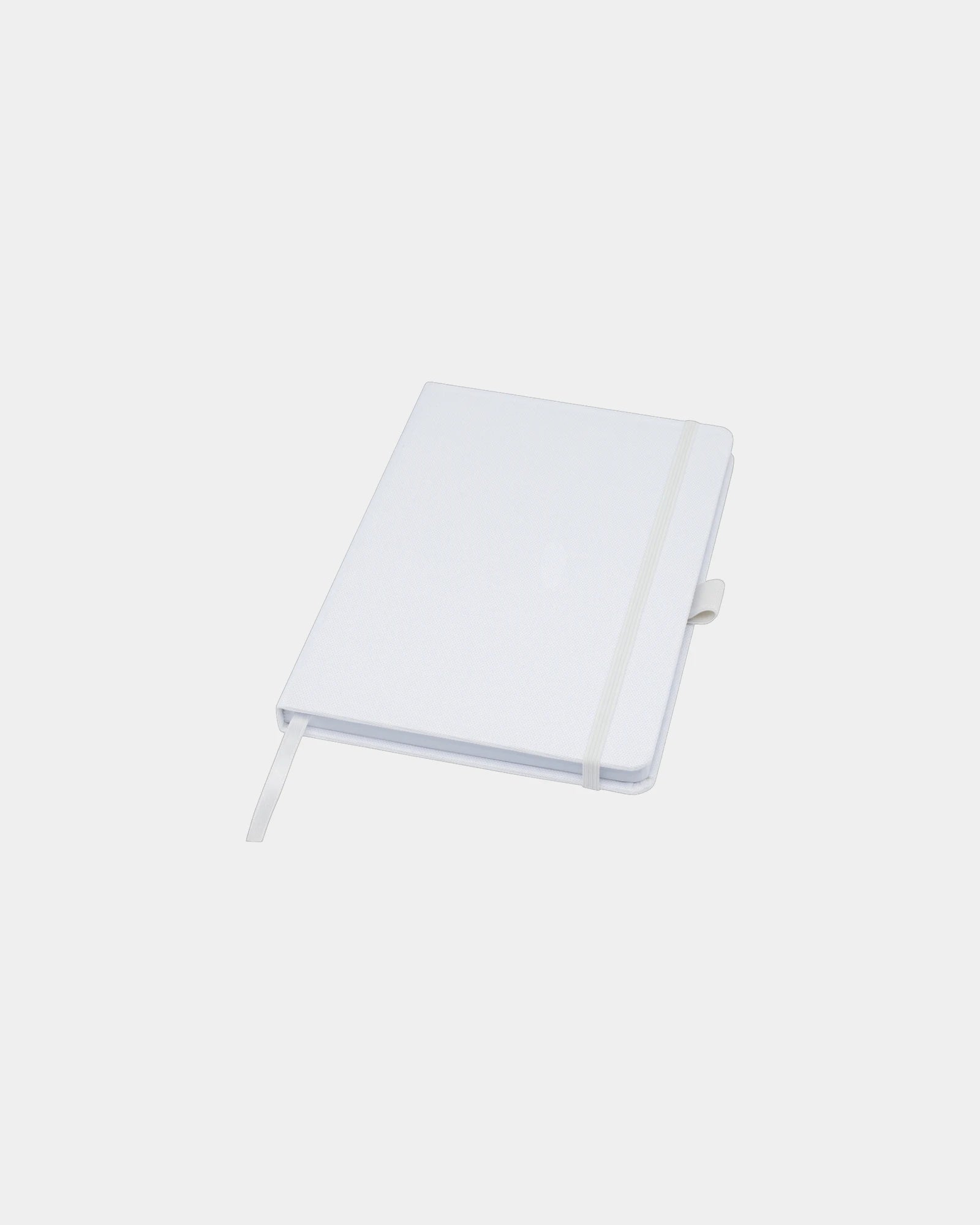 Custom recycled paper A5 notebook - White