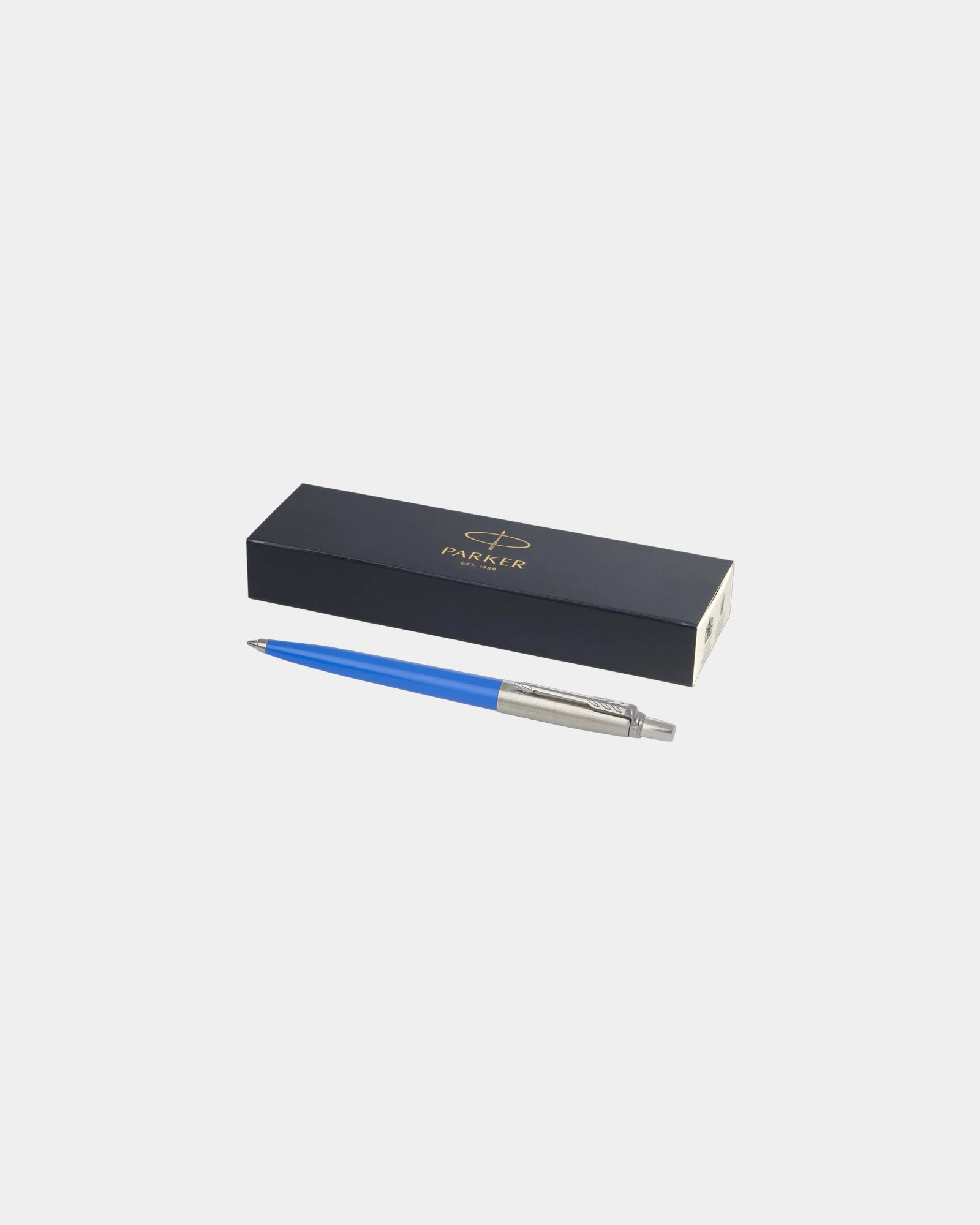 Custom recycled Parker Jotter ballpoint pen - Bleu Process