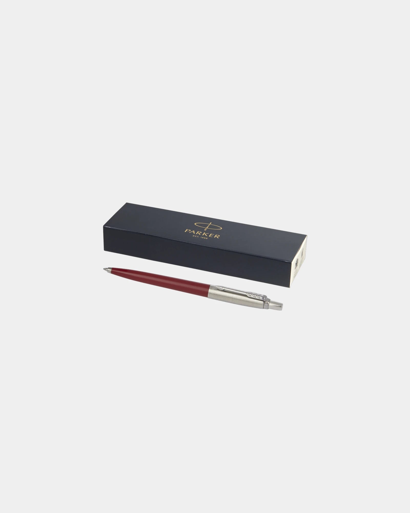 Custom recycled Parker Jotter ballpoint pen - Dark Red