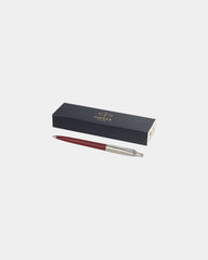 Custom recycled Parker Jotter ballpoint pen - Dark Red