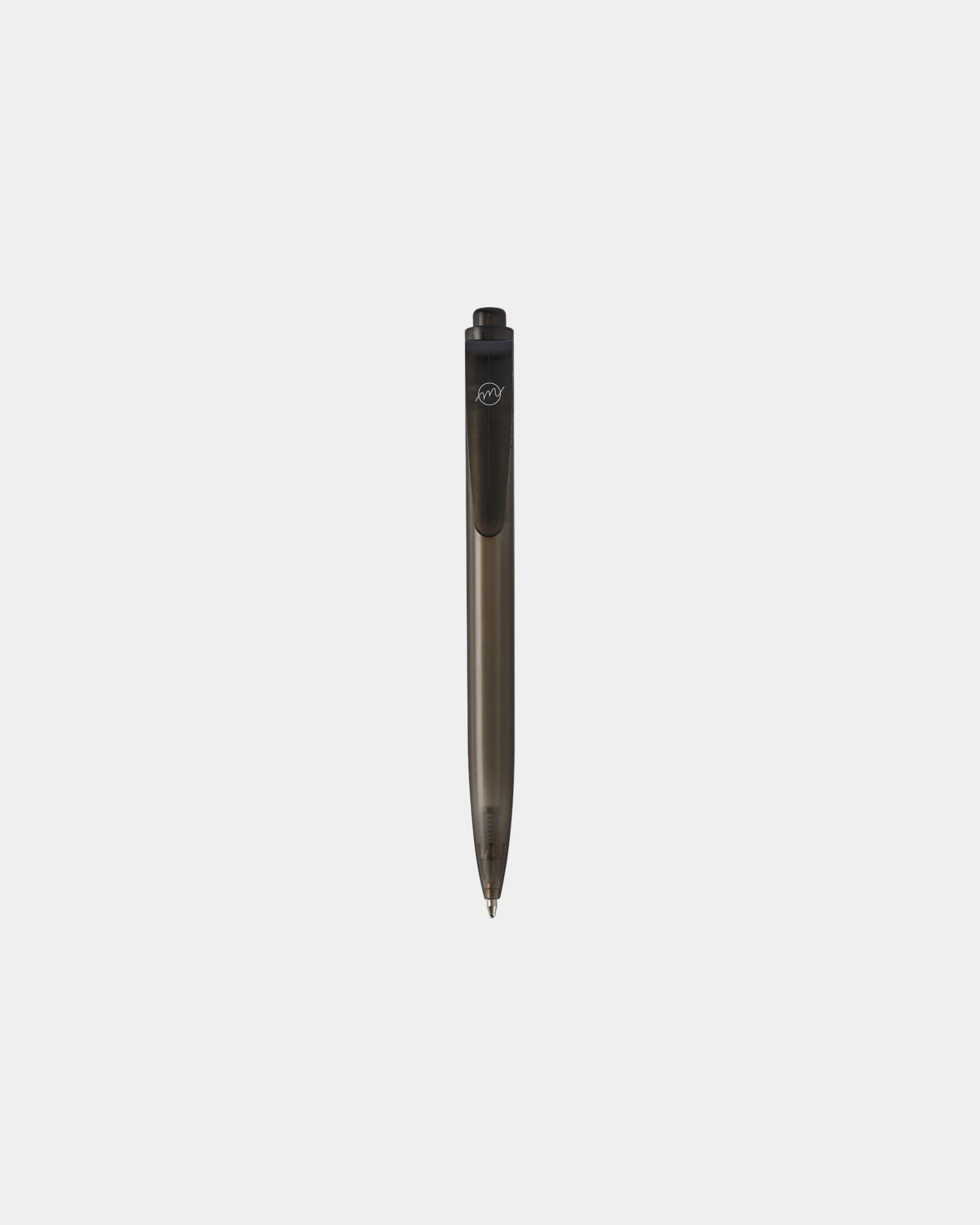 Promotional recycled ocean plastic ballpoint pen - Black